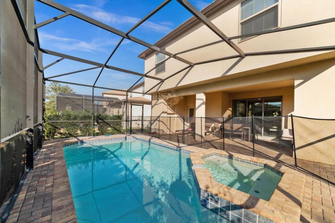 Luxury New Villa Near Disney With Pool 6Bedrooms Kissimmee Luaran gambar