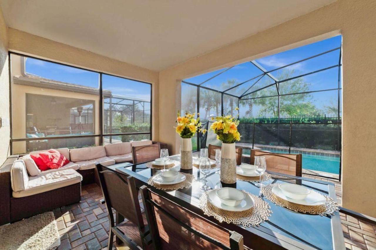 Luxury New Villa Near Disney With Pool 6Bedrooms Kissimmee Luaran gambar