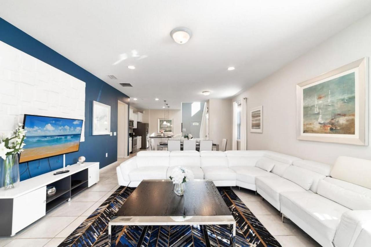 Luxury New Villa Near Disney With Pool 6Bedrooms Kissimmee Luaran gambar
