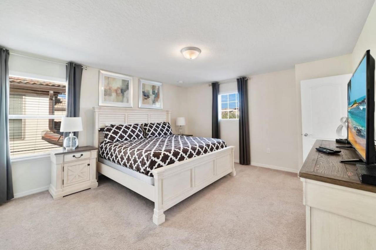 Luxury New Villa Near Disney With Pool 6Bedrooms Kissimmee Luaran gambar