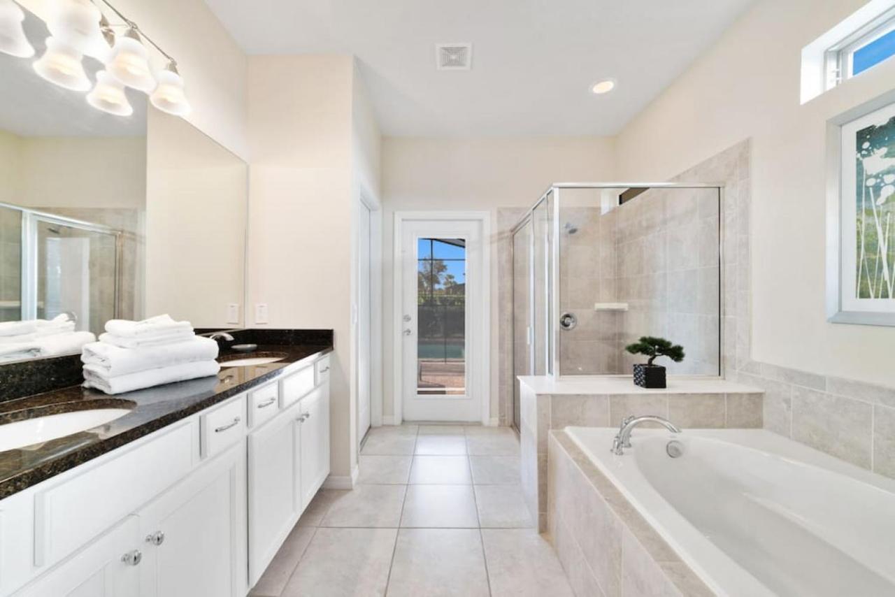 Luxury New Villa Near Disney With Pool 6Bedrooms Kissimmee Luaran gambar